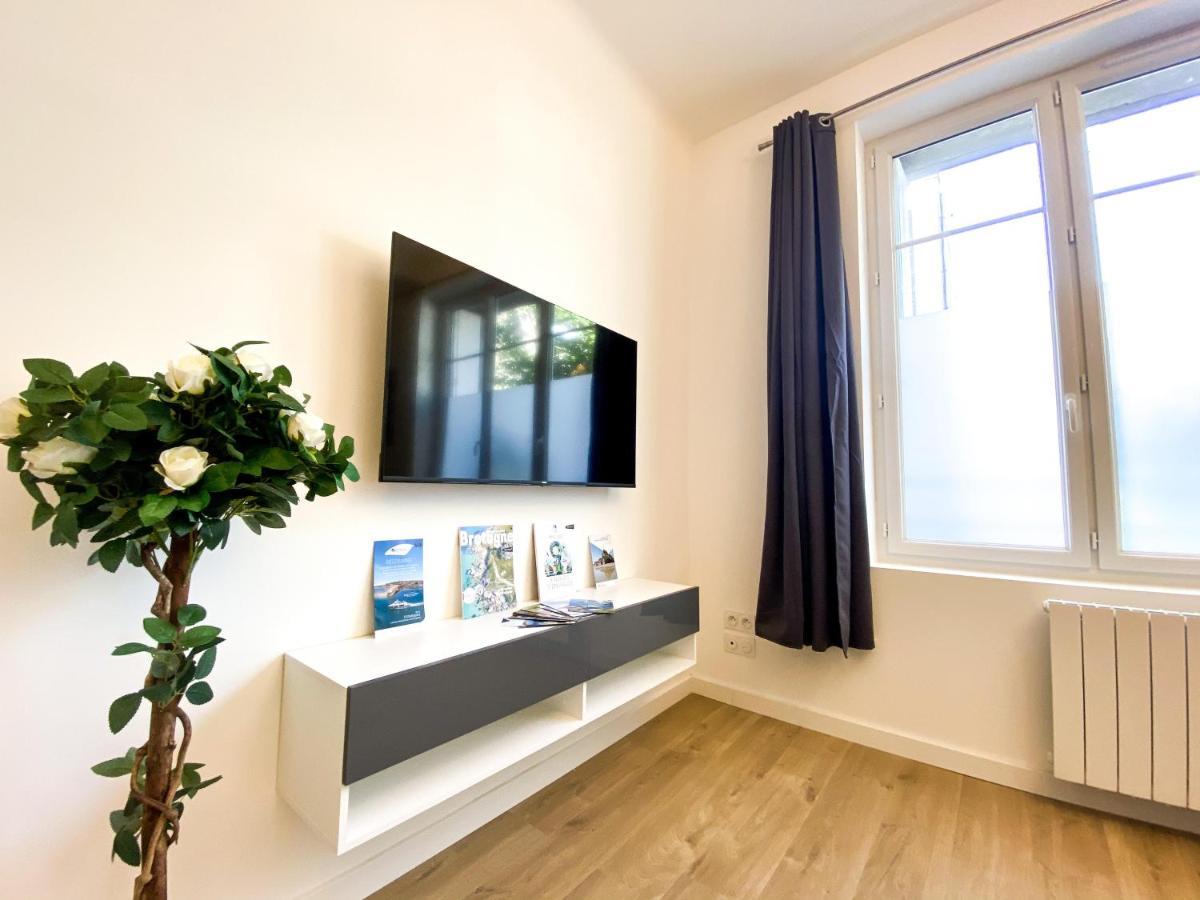 Apt Bord De Mer, Hypercentre Dinard, Parking Prive Luaran gambar