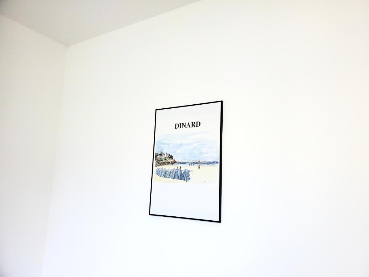 Apt Bord De Mer, Hypercentre Dinard, Parking Prive Luaran gambar